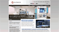Desktop Screenshot of elmarco.cz